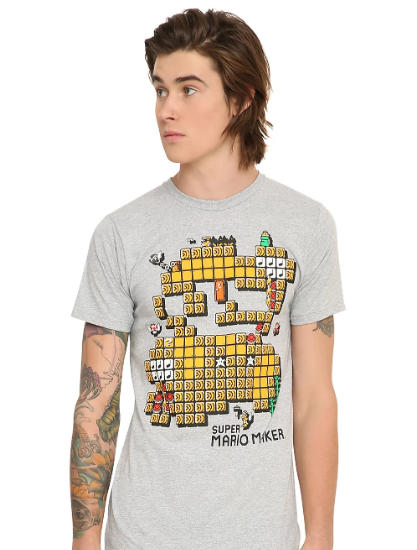 super mario maker shirt